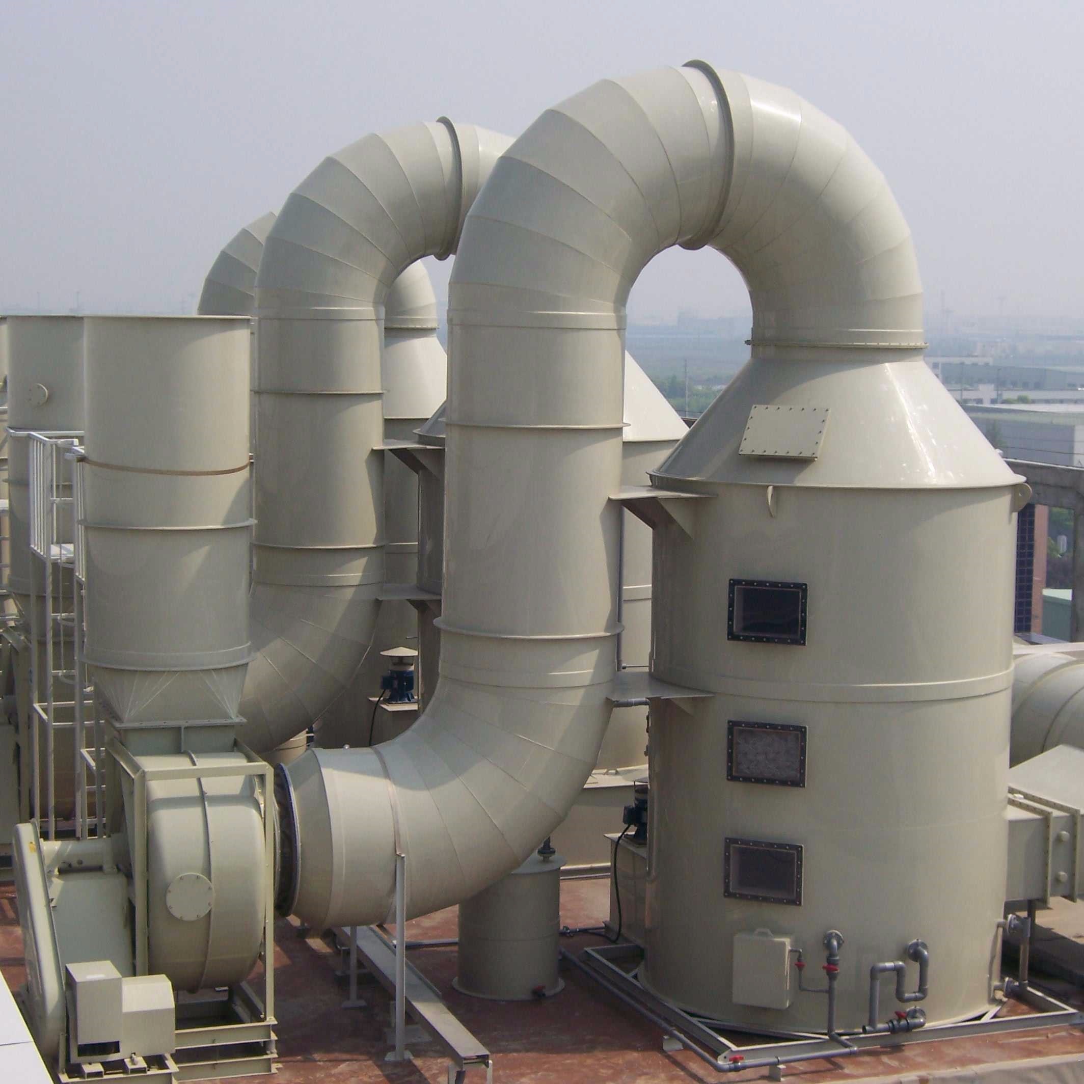 噴淋塔除臭現場運營 噴淋塔除臭現場運營