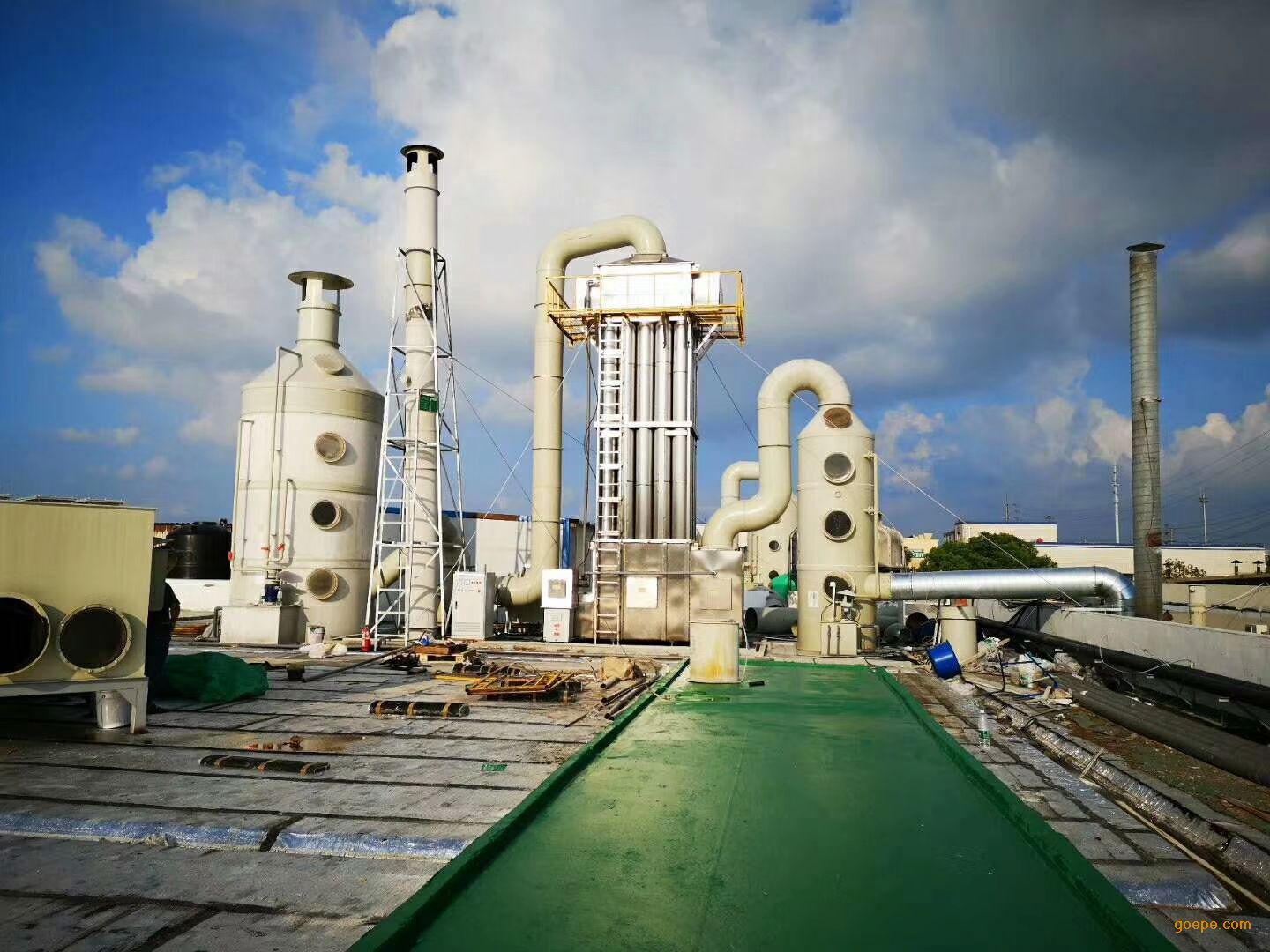 噴錫廢氣塔除臭 噴錫廢氣塔除臭